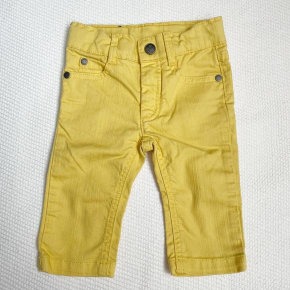 Jacadi Mustard Jeans - Picture 1 of 6
